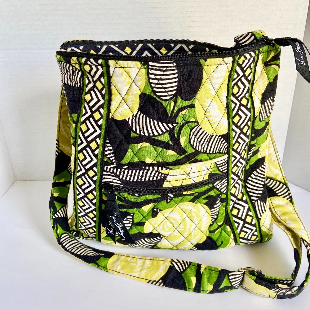 Vera Bradley Hipster Purse Neon Rose